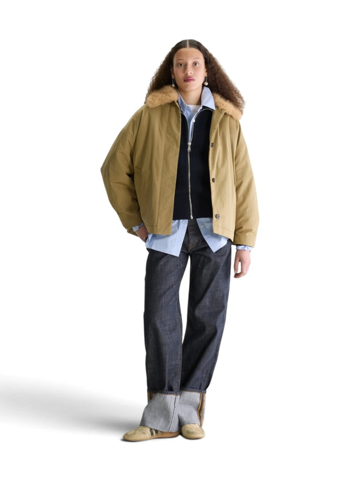 Groene winterjas Hilma Bellerose 