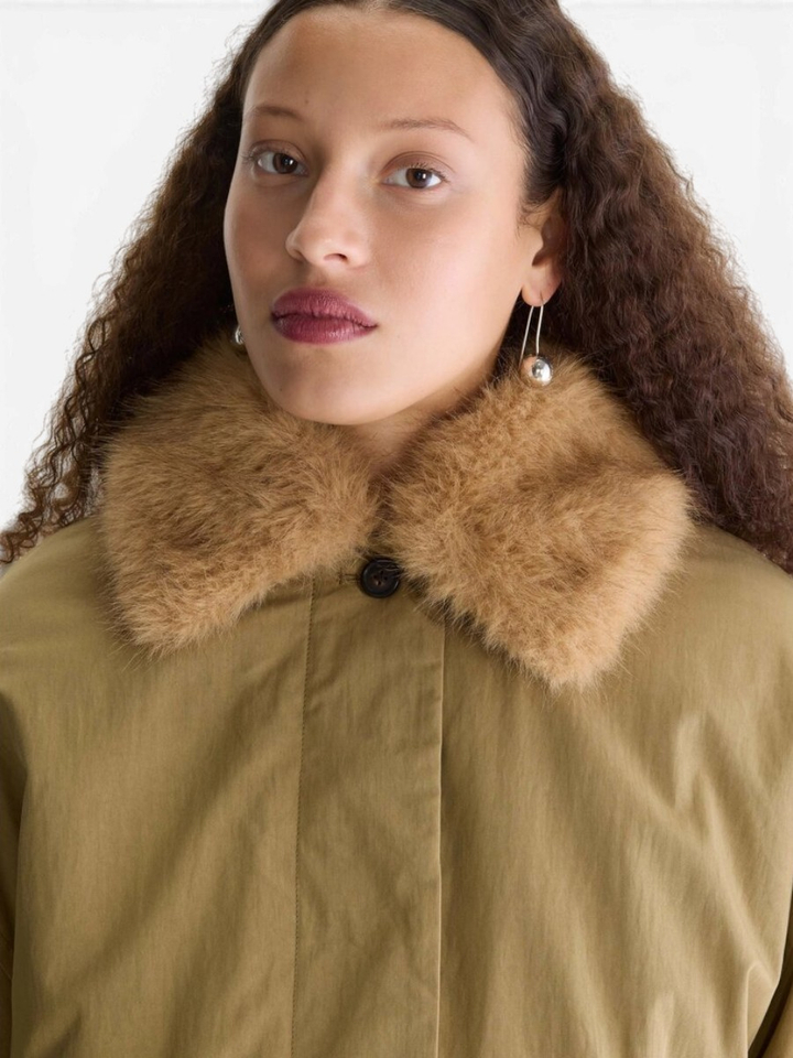 Groene winterjas Hilma Bellerose 
