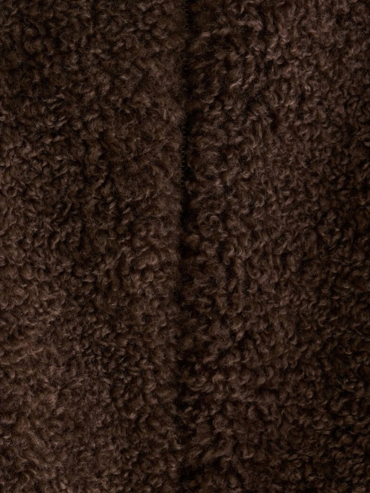 Bruine teddy jas Jallis Bellerose