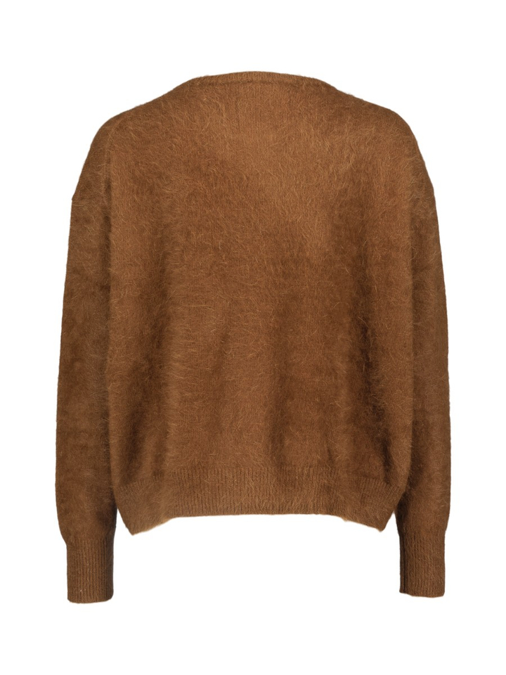 Bruine gilet met knoopsluiting Dathan Bellerose