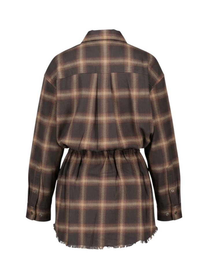 Geruiten kleed met detail aan de taille Jarvis Bellerose
