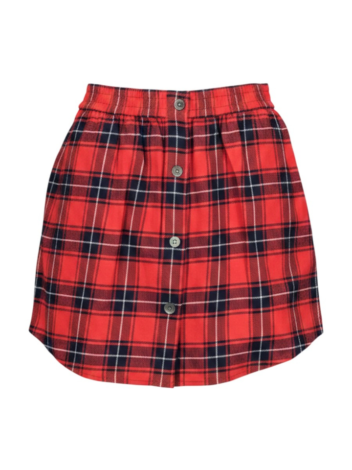 Korte rok in ruitjespatroon Jayne Bellerose