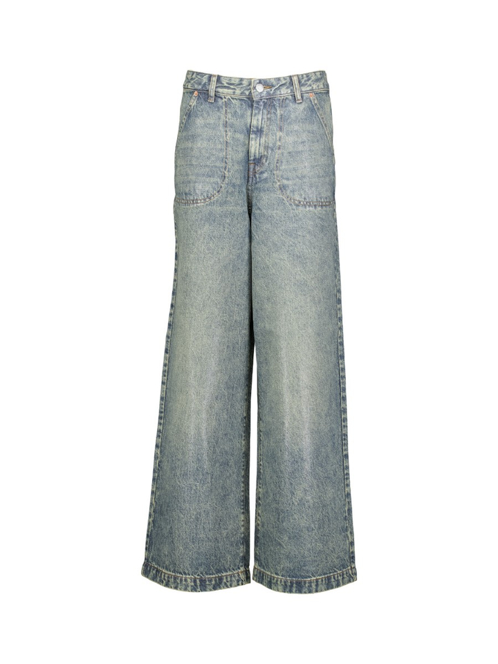 Straight jeans met lichte shine Petula Bellerose