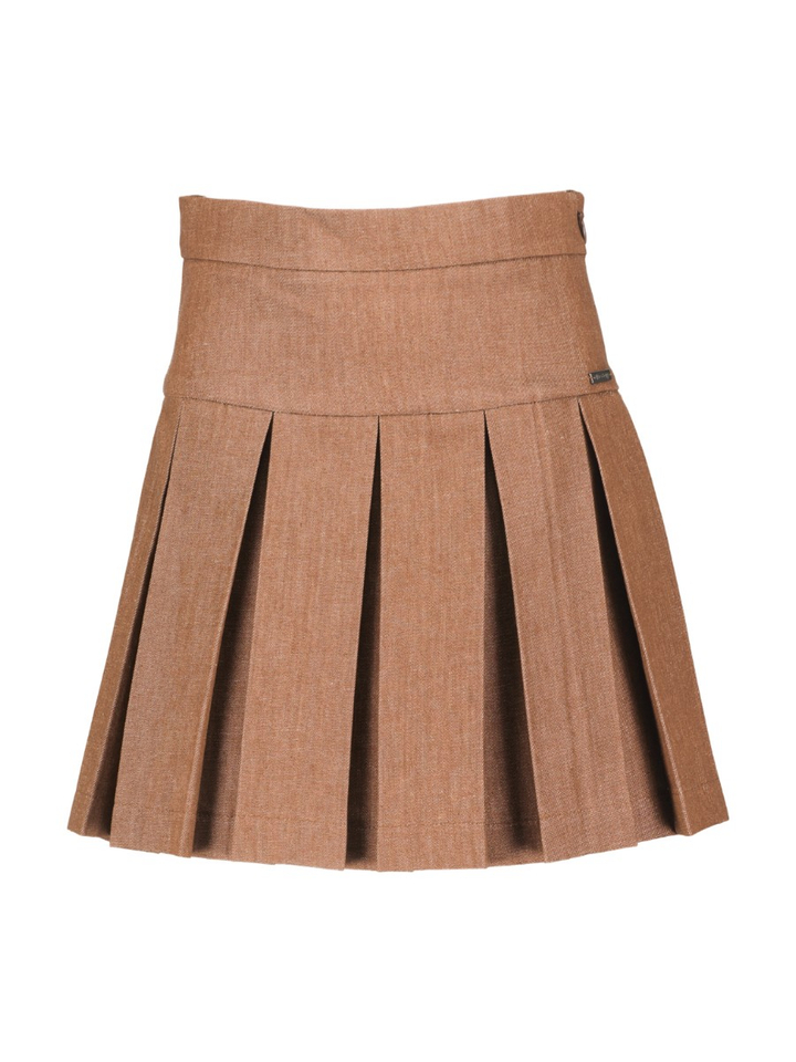 Bruine plooirok Daisy Blue Bay 