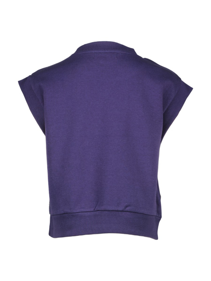 Donkerblauwe mouwloze trui Willow Blue Bay 