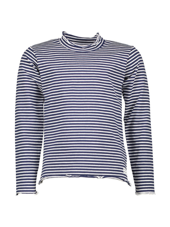 Blauwe gestreepte souspull Trudy Blue Bay