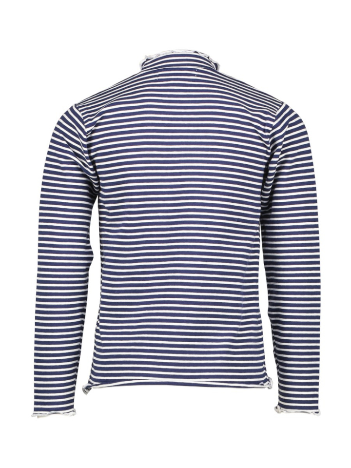 Blauwe gestreepte souspull Trudy Blue Bay