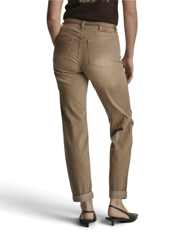 Camel broek loose fit Bobby Vintage