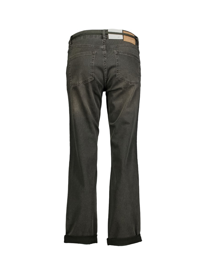 Donkergroene jeans loose fit Bobby Vintage