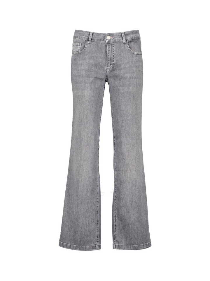 Grijze straight fit jeans Eve Para Mi 