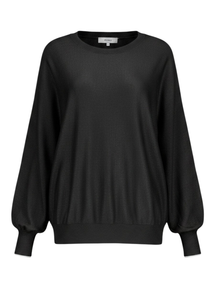 Zwarte casual pull Dana Minus