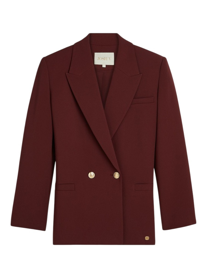 Oversized bordeaux blazer DEE Josh V 