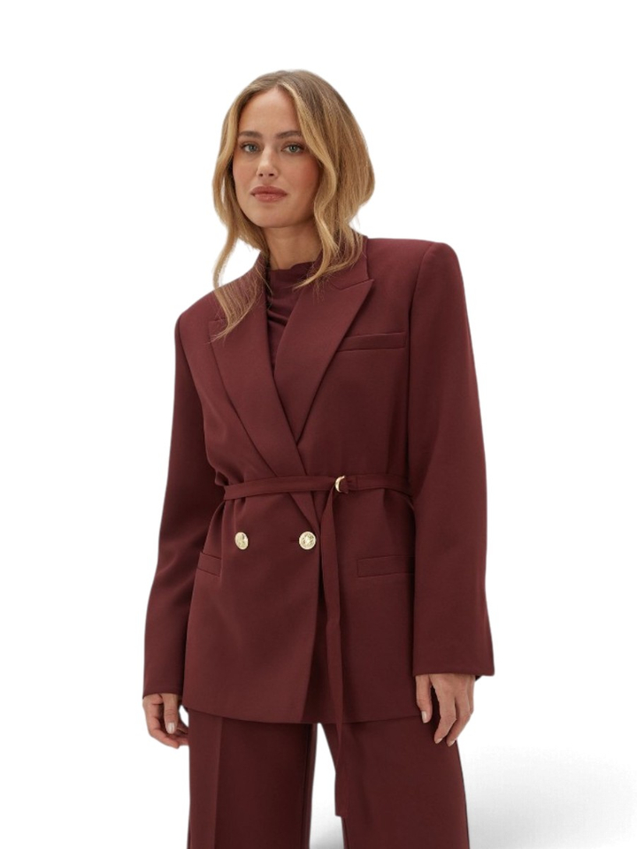 Oversized bordeaux blazer DEE Josh V 