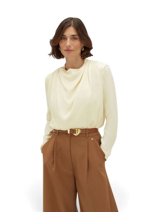 Ecru blouse met lange mouw Ceylin Josh V