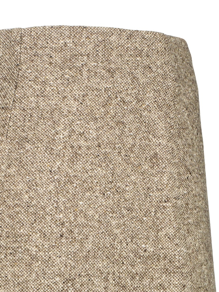 Beige korte gebreide rok Selby Josh V