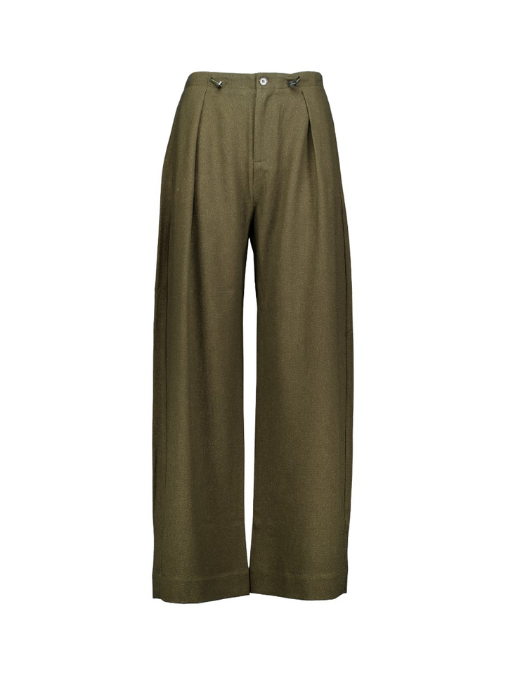 Kaki groene broek met Jio Suncoo 