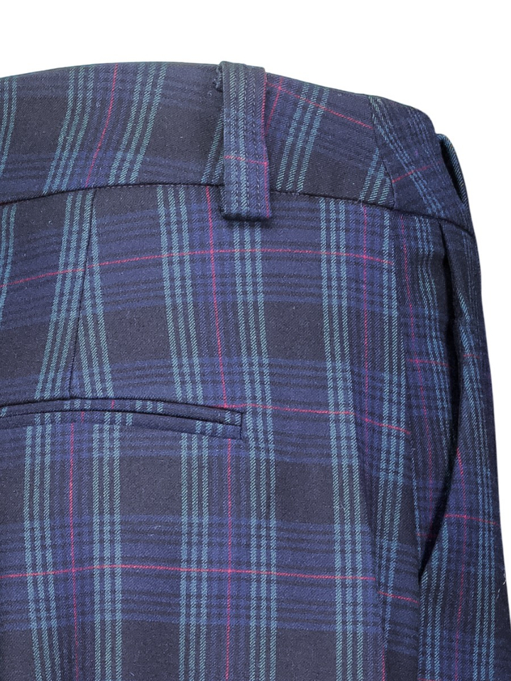 Blauwe geruite broek JULY Suncoo