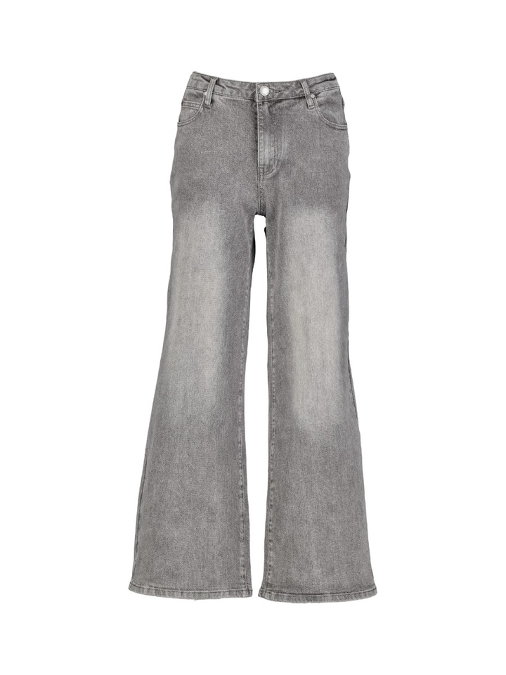 Grijze wide leg jeans Ready Suncoo