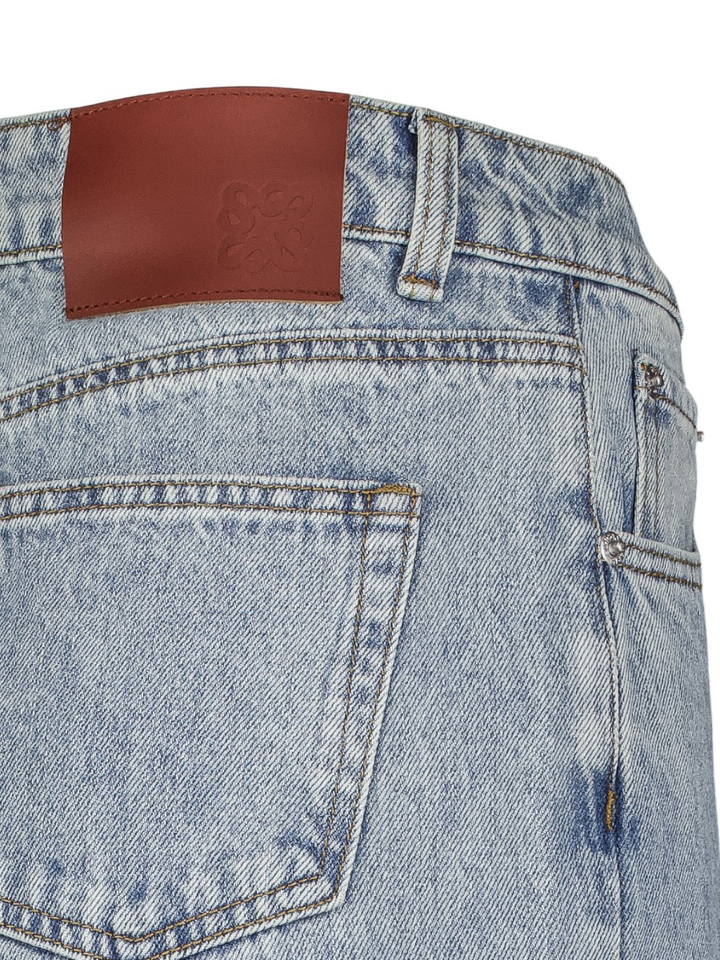 Lichtblauwe wide leg jeans Recife Suncoo