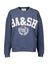 Blauwe sweater met ronde hals Benjamin Bash 