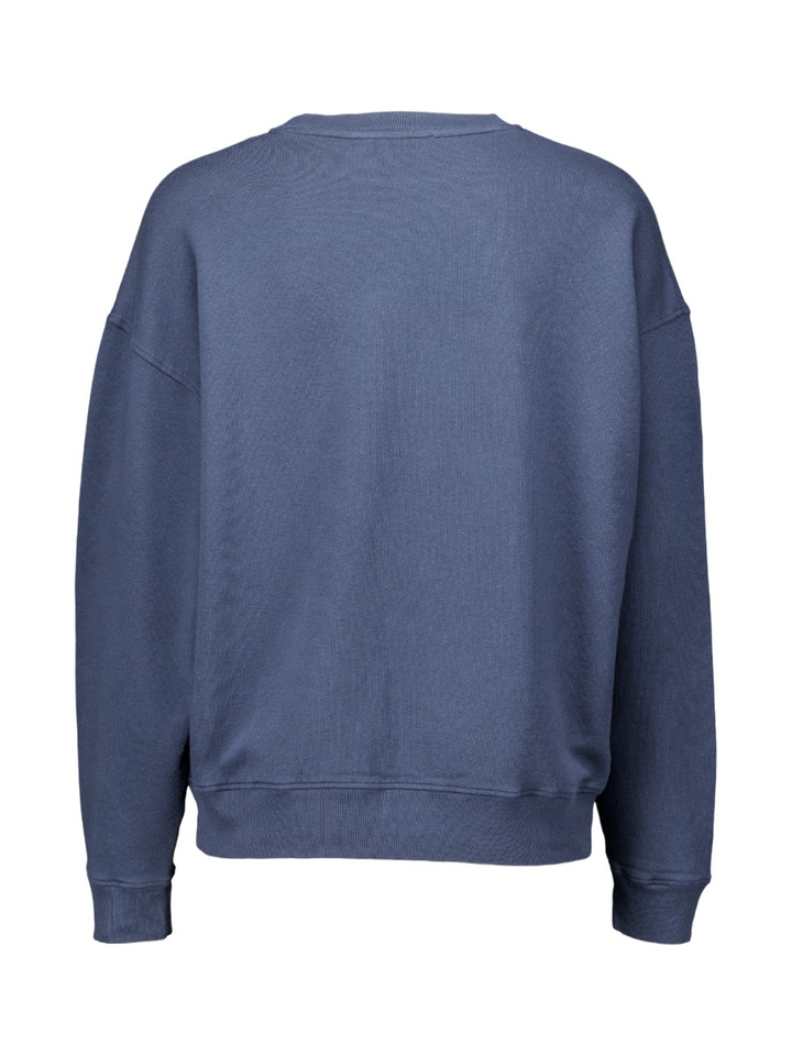 Blauwe sweater met ronde hals Benjamin Bash
