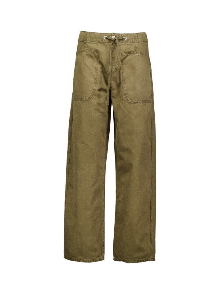 Kaki jeans met gestikte zakken COCY Ba&sh