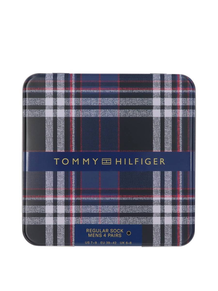 Zwarte sokken gift box Tommy Hilfiger