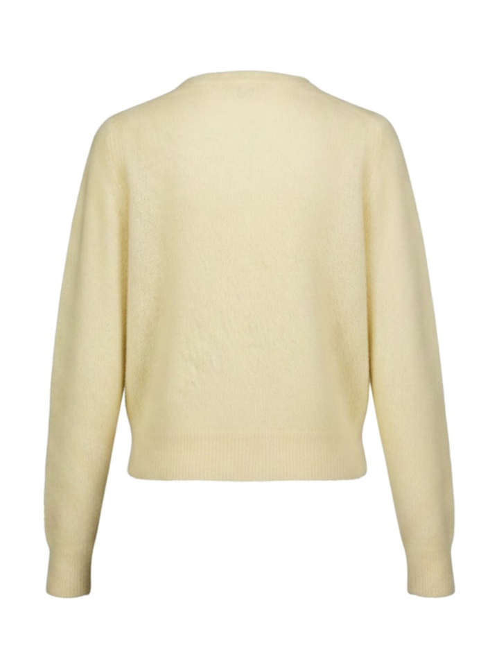 Gele cardigan met knopen Glenna Drykorn 