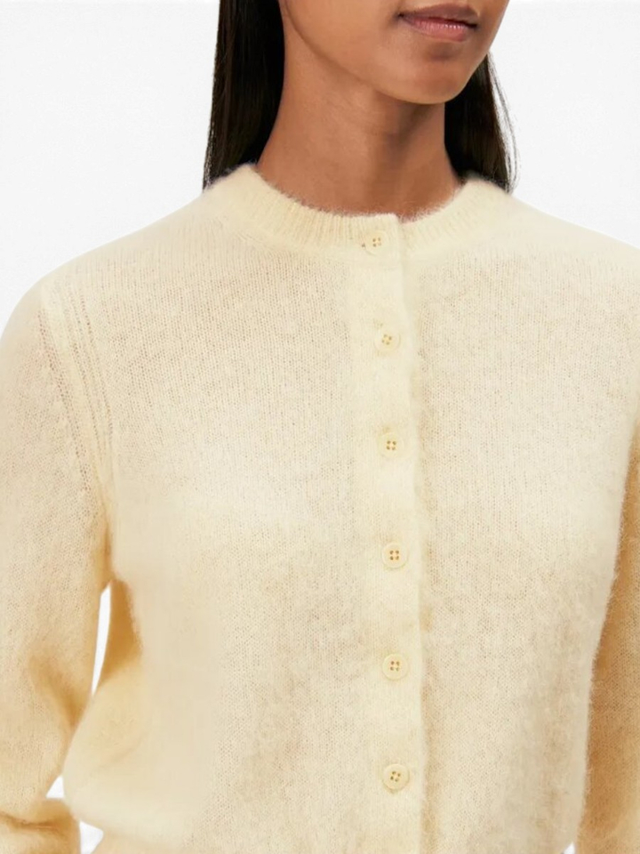Gele cardigan met knopen Glenna Drykorn