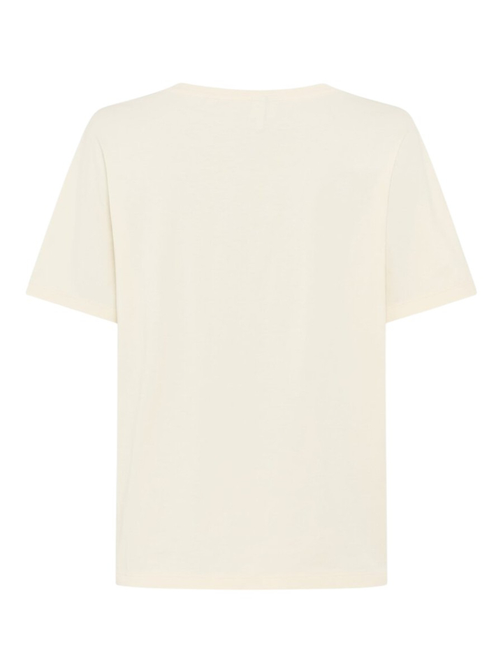 Ecru T-shirt met bloemen Brax