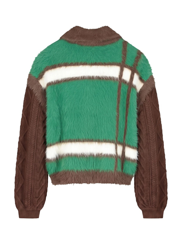 Multi-color trui Santo Knitted Stieglietz