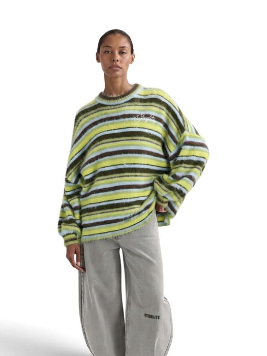Gestreepte trui Tonio Knitted Stieglietz