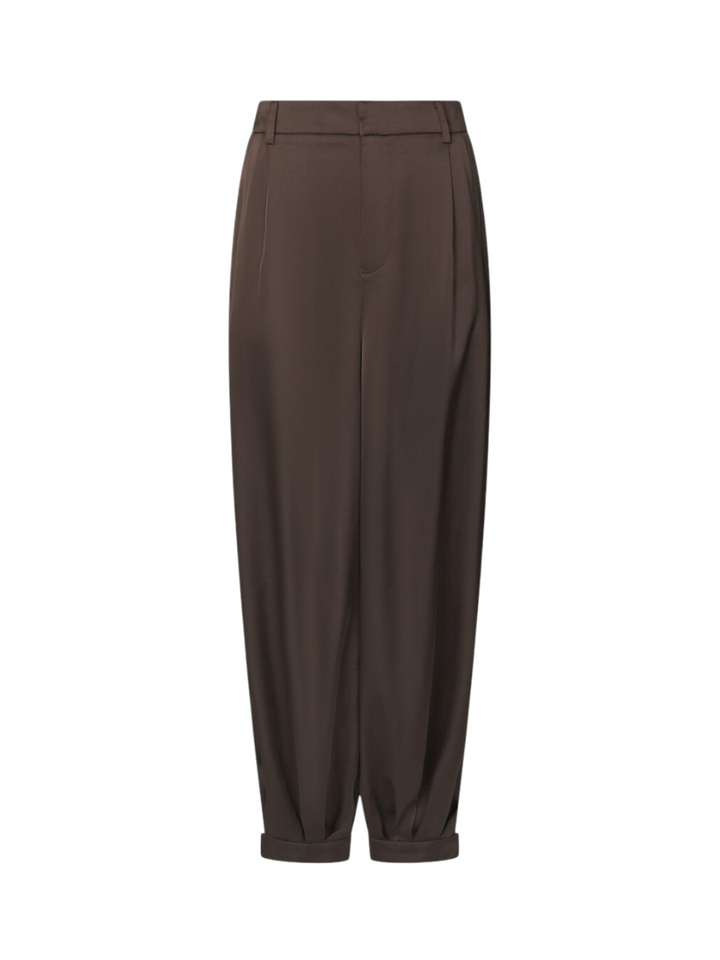 Bruine geklede broek Fayla Neo Noir