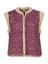 Paarse gilet met beige detail Oslo Big K&J