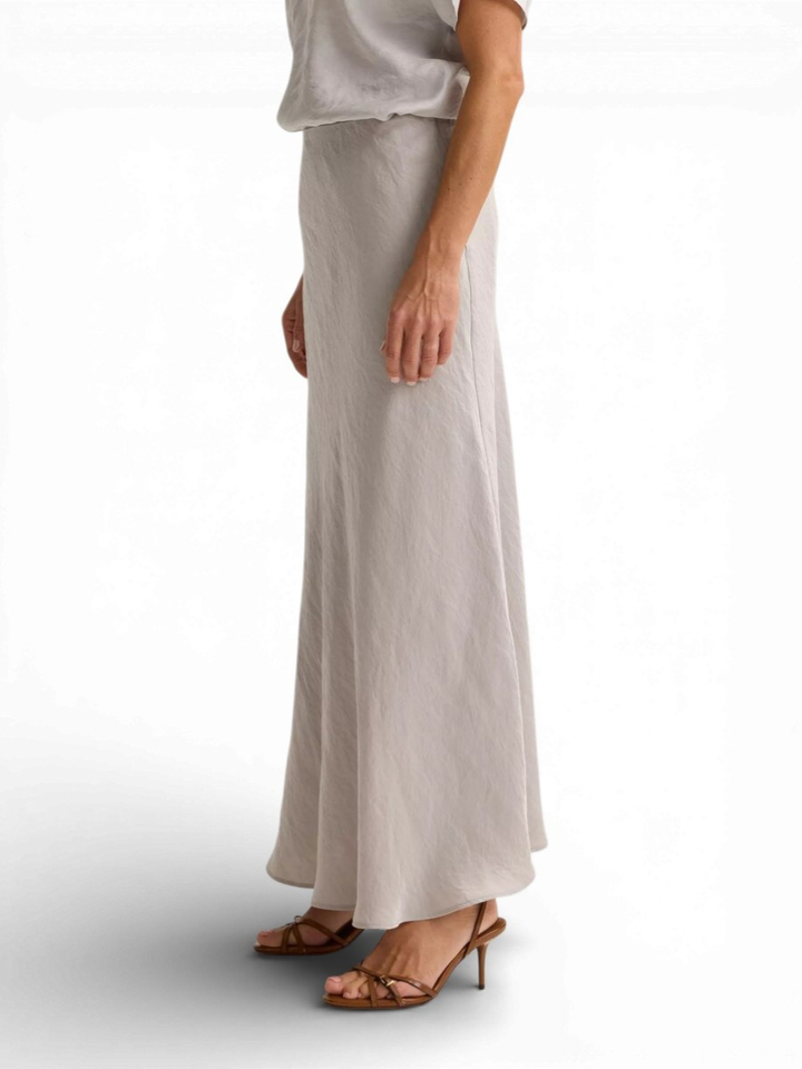 Grijze geklede rok Chaia Mayerline 