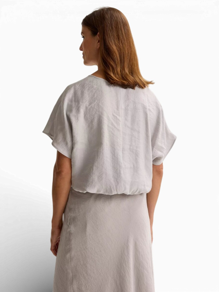 Grijze blouwe met V-hals Janno Mayerline 