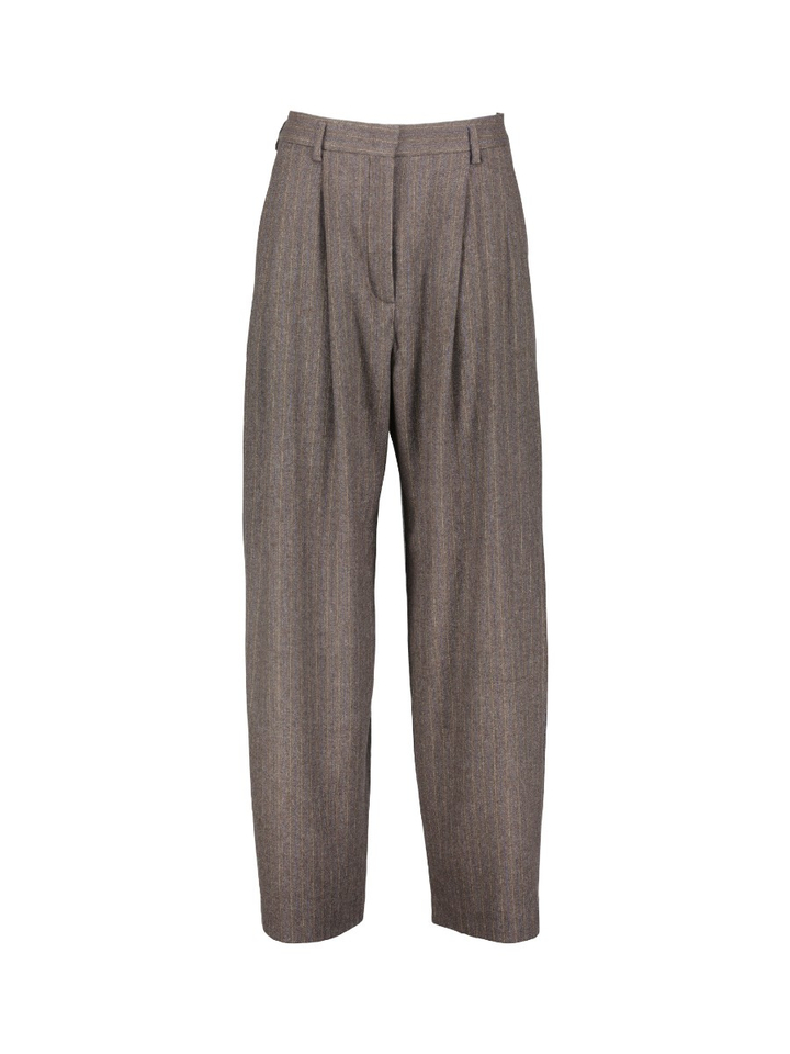 Bruine wollen broek Zenggi