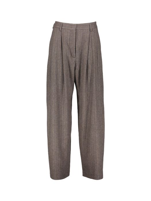Bruine wollen broek Zenggi
