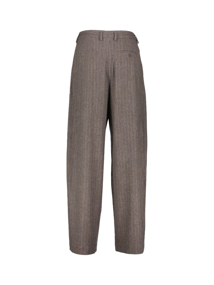 Bruine wollen broek Zenggi