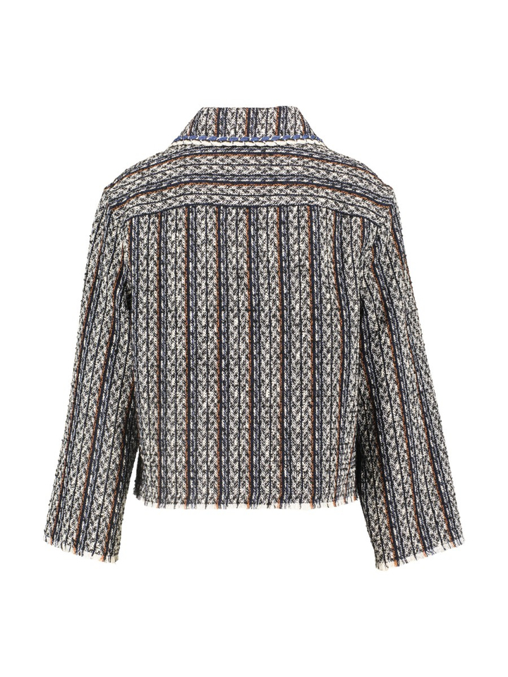 Geklede vest in bouclé Hux Gigue