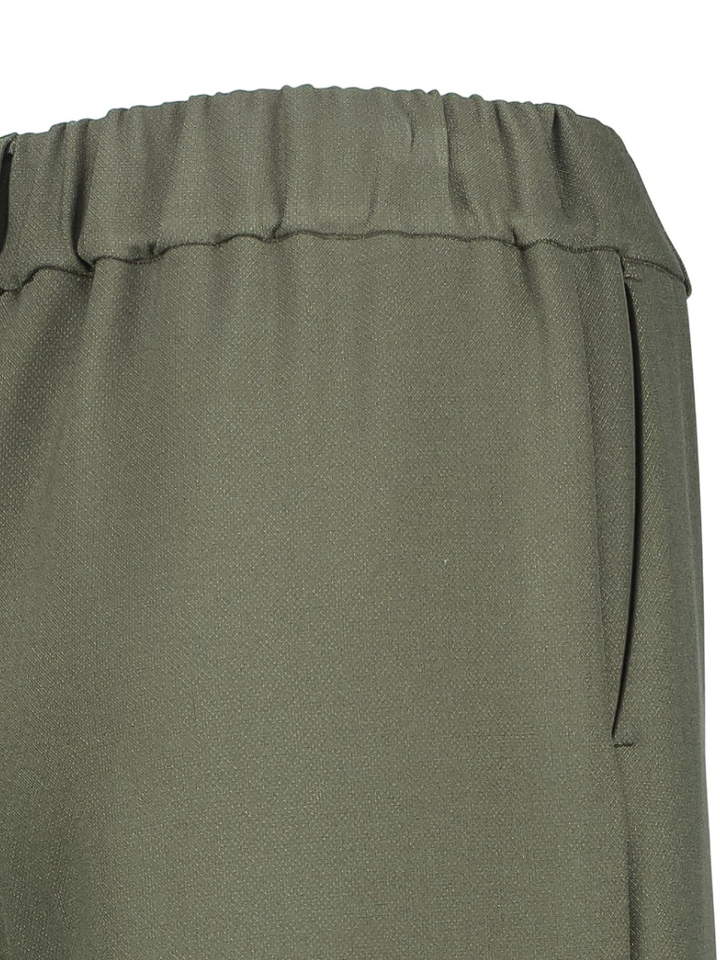 Kaki groene geklede broek Rubio Gigue