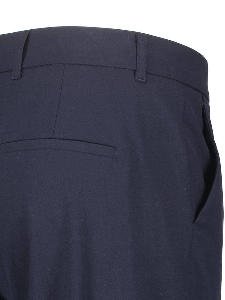 Donkerblauwe geklede broek Rolando Gigue