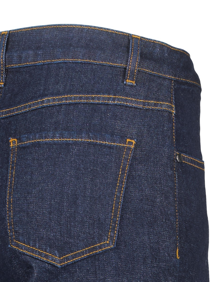 Donkerblauwe wide fit jeans Rev Gigue 