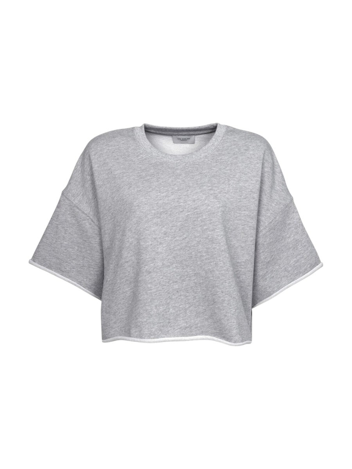 Grijze cropped sweater Lucia Les Soeurs