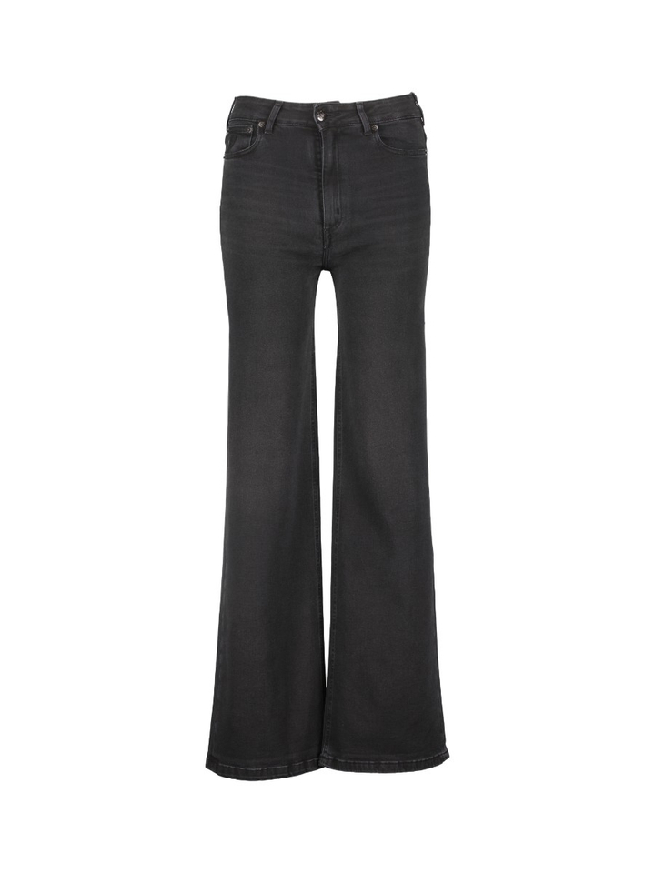 Zwarte straight fit jeans Lois 