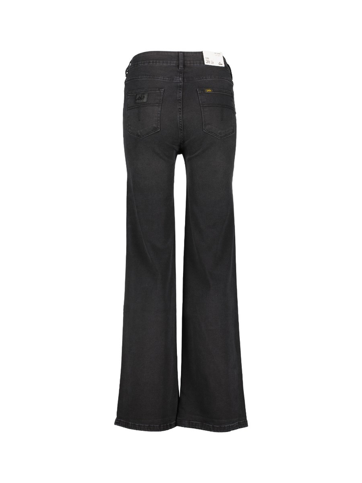 Zwarte straight fit jeans Lois 