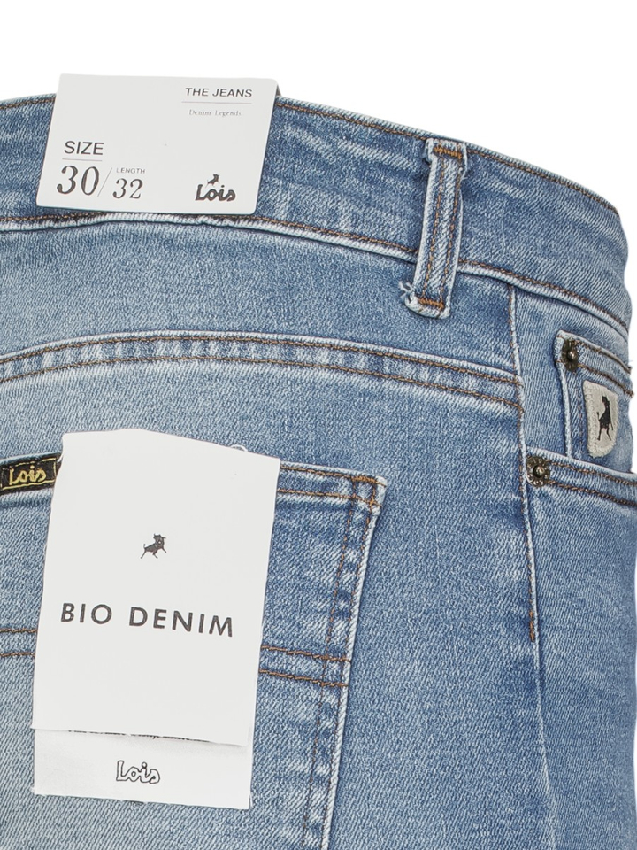 Groene straight fit jeans Palazzo Lois