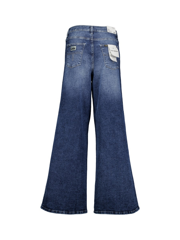 Blauwe wijde jeans MARLENE Lois