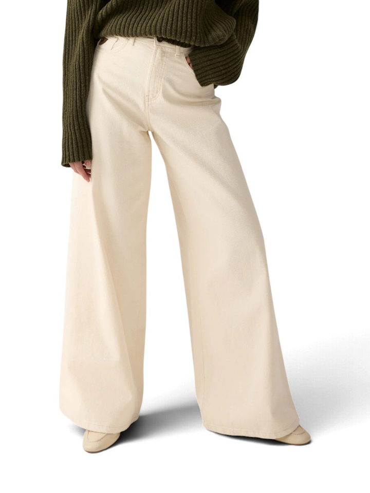 Beige jeans broek Marlene Lois