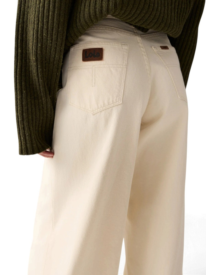 Beige jeans broek Marlene Lois